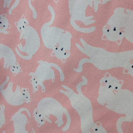 Pink cats sleep bag - 1.5 tog