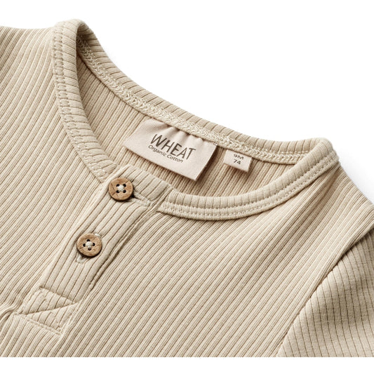 Magnus short sleeve bodysuit - feather grey