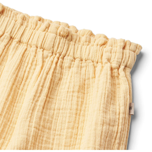 Lace petrine trousers - pale apricot