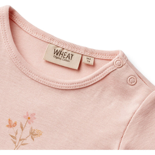 Lisa long sleeve bodysuit - rose ballet