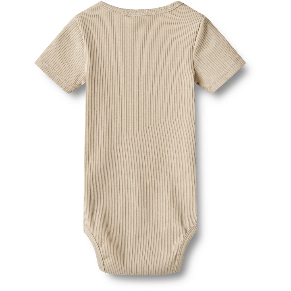 Magnus short sleeve bodysuit - feather grey