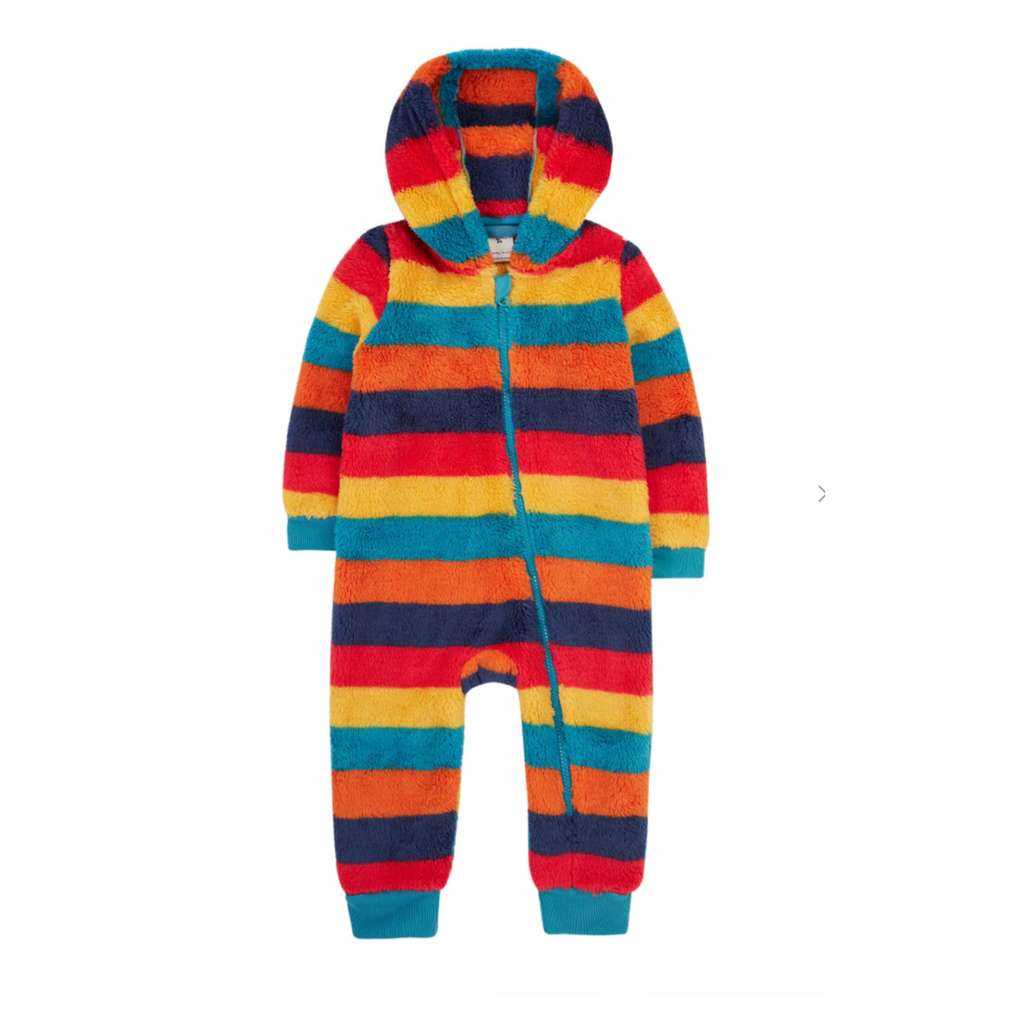 Cosy ted snugglesuit autumn stripe