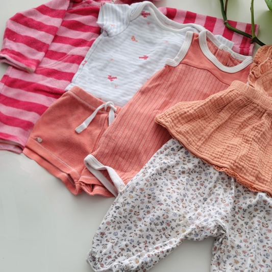 Coral summer bundle - 6 items