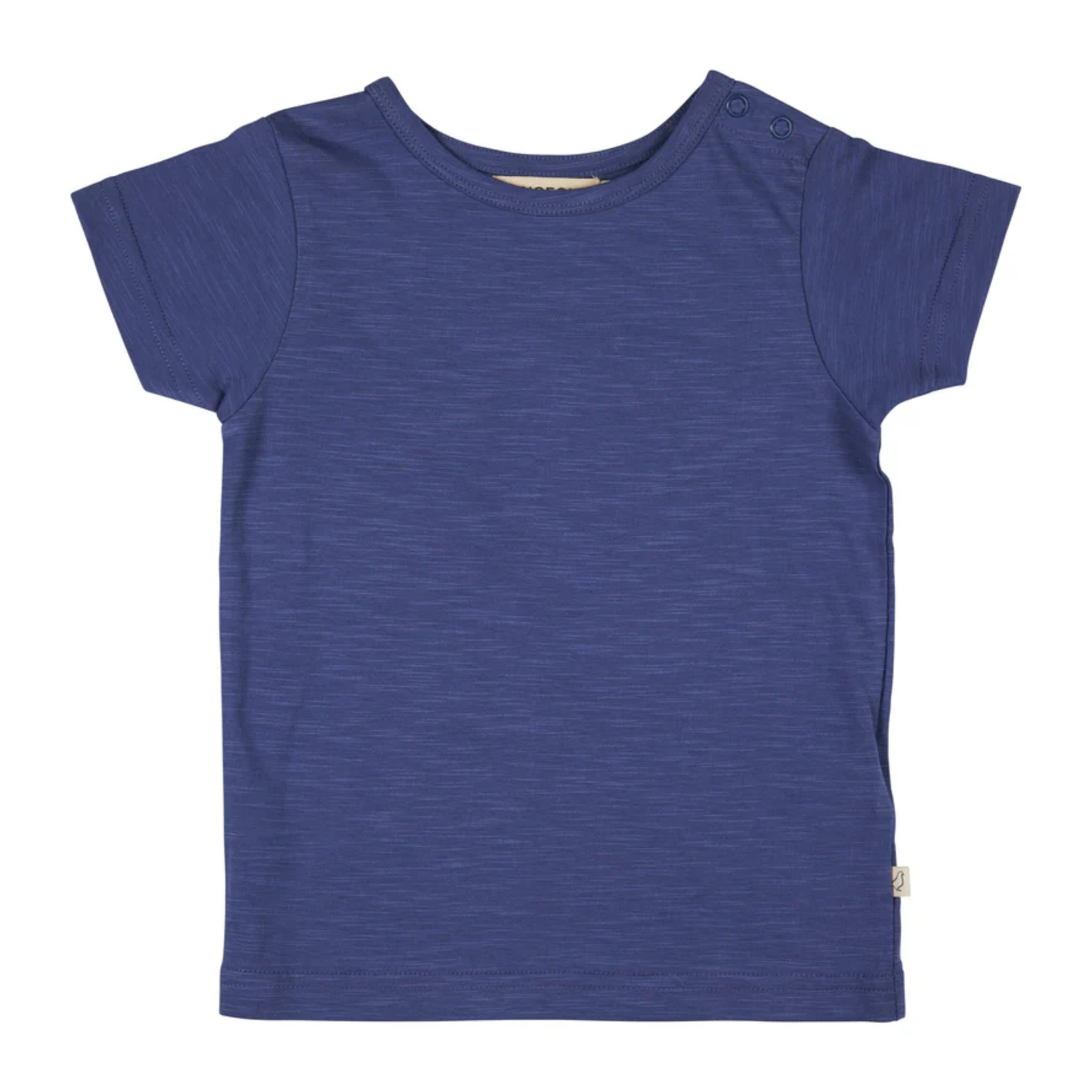Dusty blue slub t-shirt