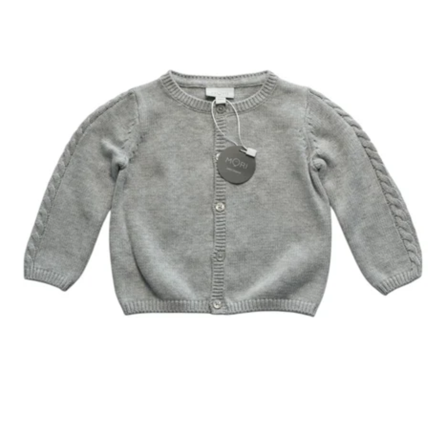 Baby cardigan grey