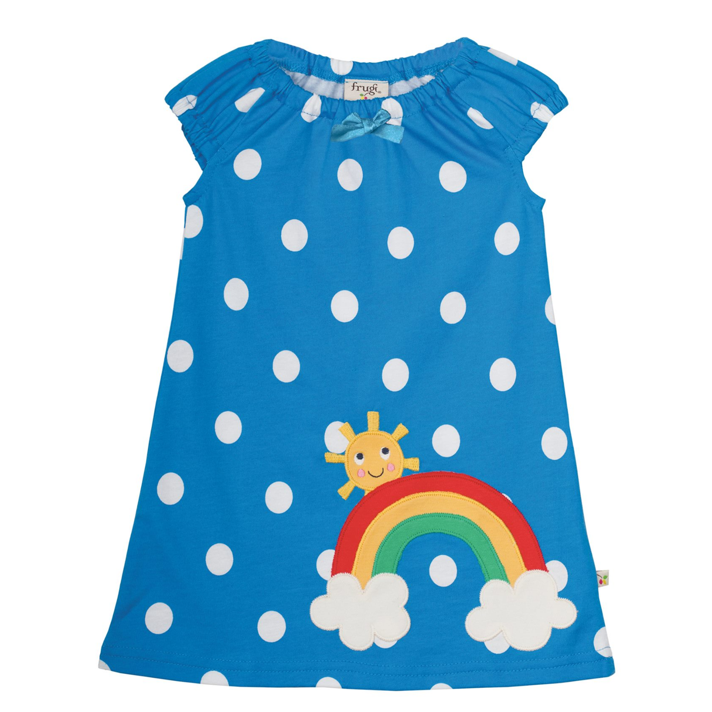 Spotty rainbow dress