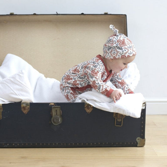 Kimono romper - squirrel