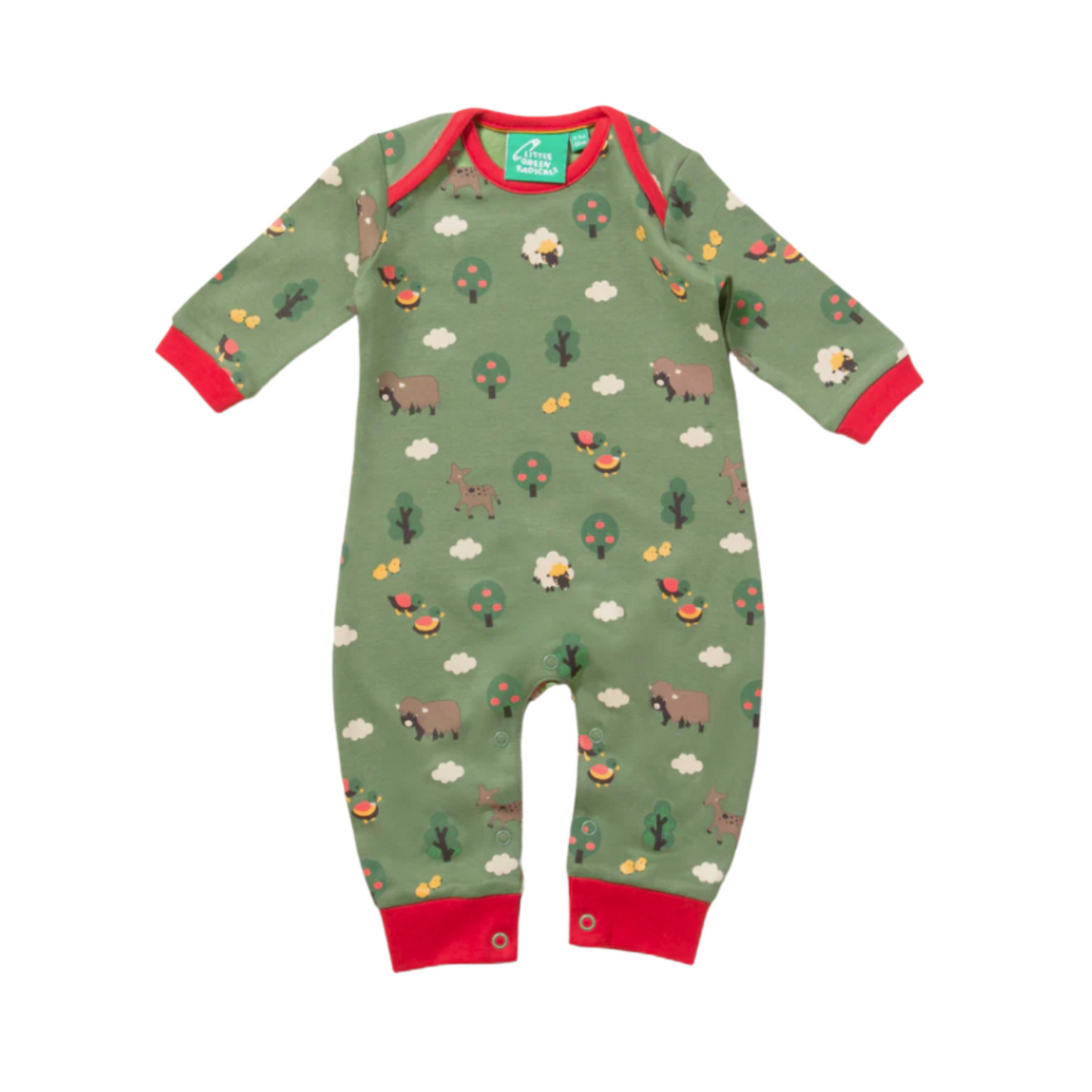 Animal friends romper playsuit
