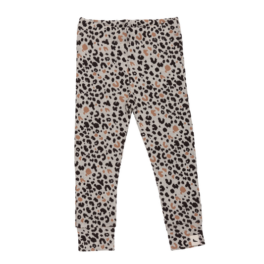 Animal jacquard leggings
