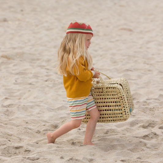 By the sea rainbow shorts