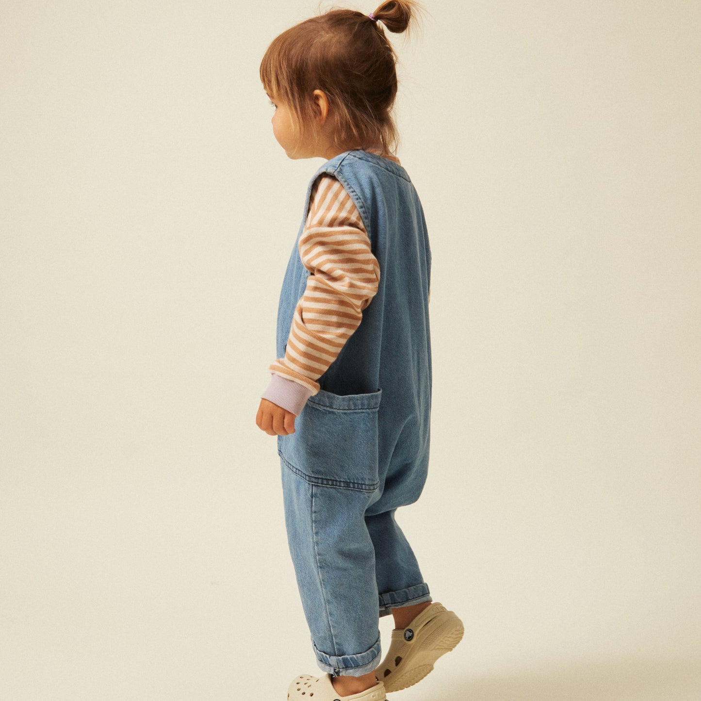 Wren Sleeveless Denim Overalls