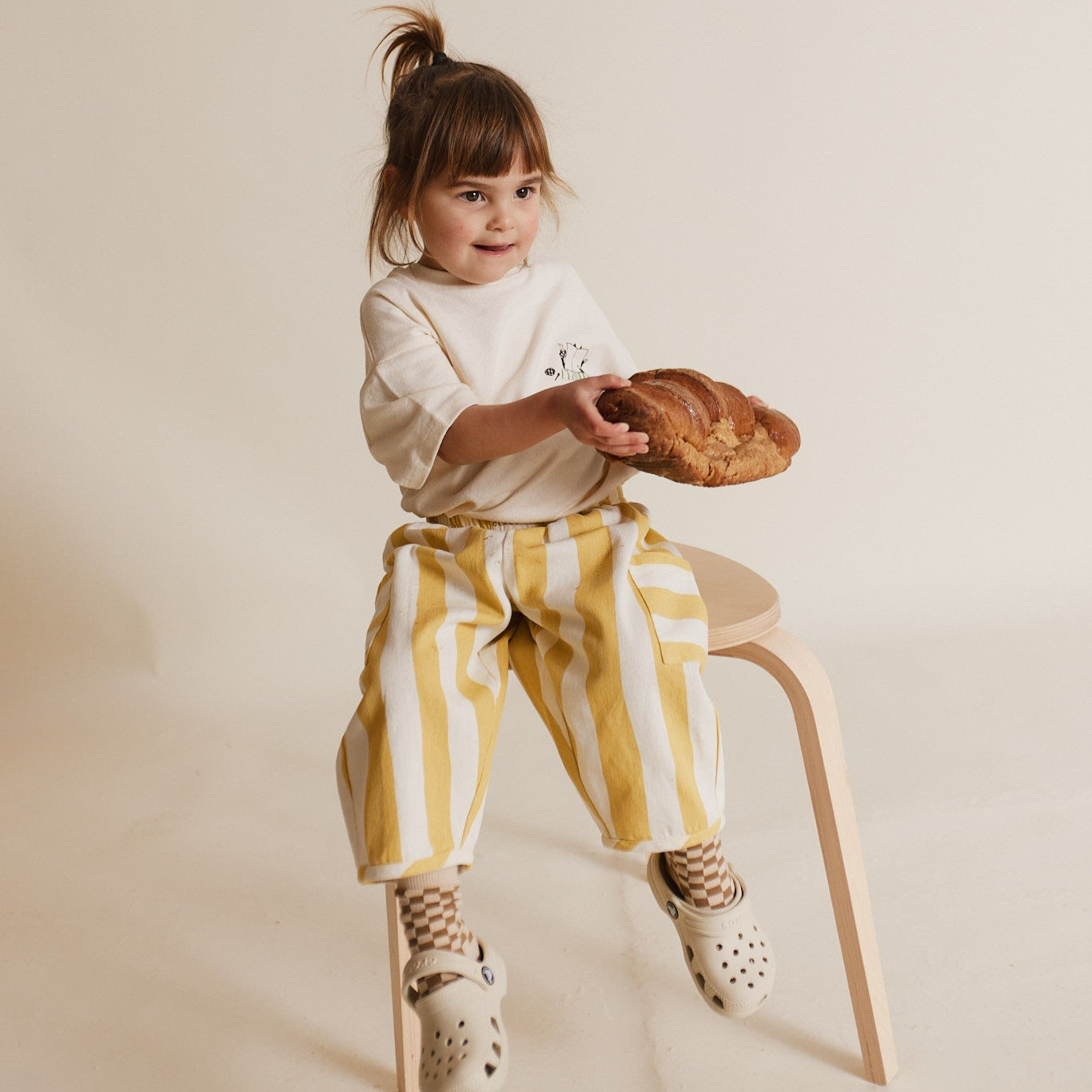 Emerson honey stripe trousers