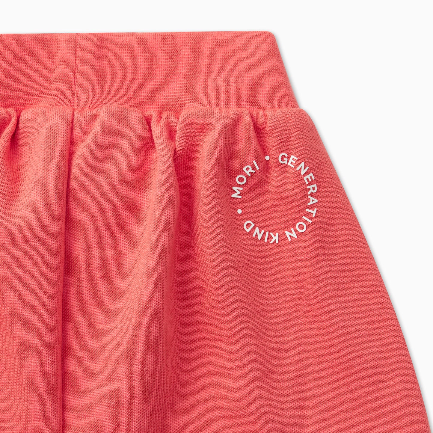 Oversized joggers - spiced coral