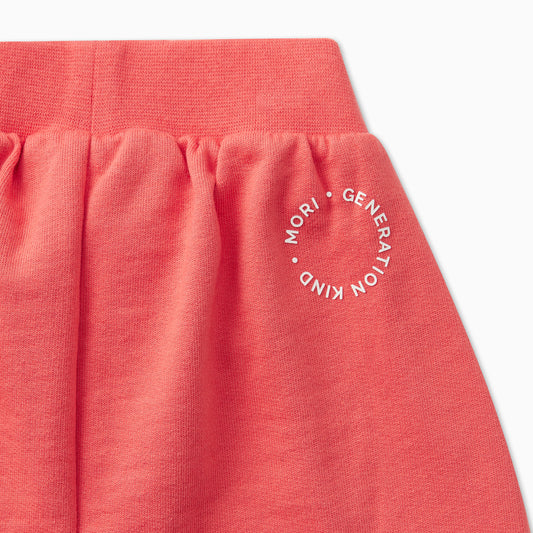 Oversized joggers - spiced coral