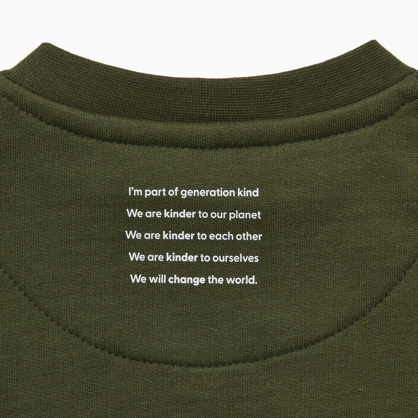 Generation Kind oversized sweatshirt - khaki