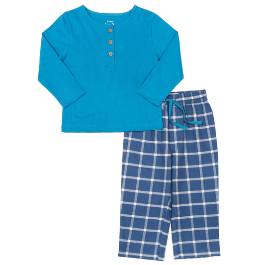 Cranborne Atlantic blue pyjamas