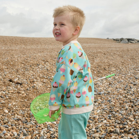 Ice cream sundays reversible sweatshirt