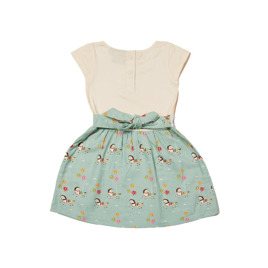 Wild horses little twirler dress