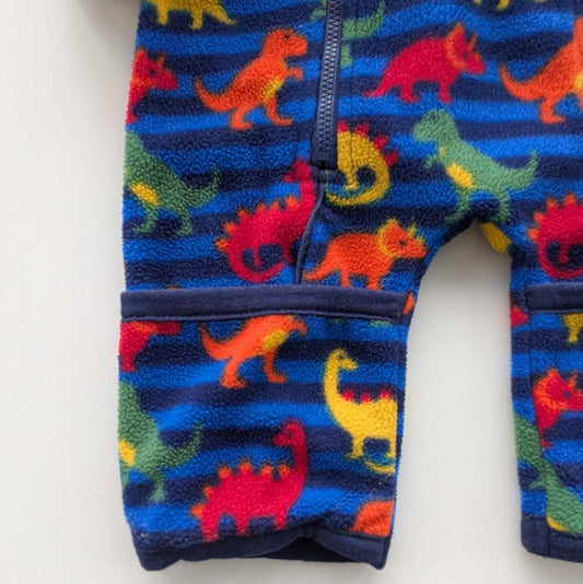 JoJo fleece dino snowsuit