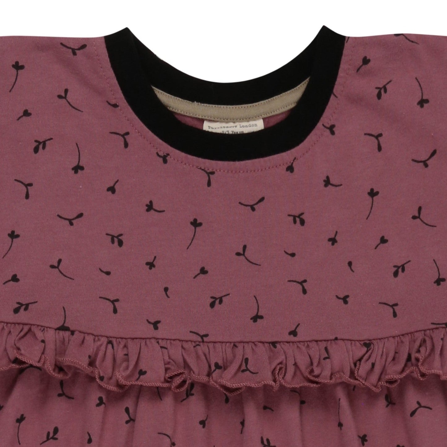 Seedling print dress