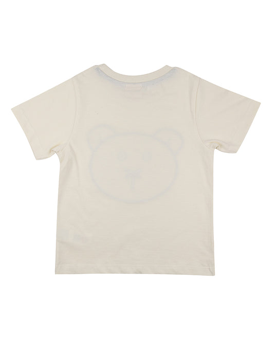 Nep applique bear tee