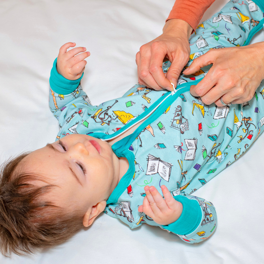 The Giraffe and the Pelly and Me sleepsuit
