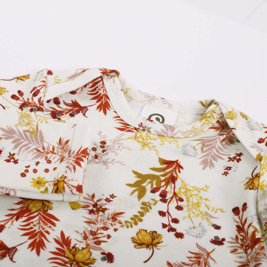 Calendula long sleeve bodysuit - Borro - rent baby kids clothes