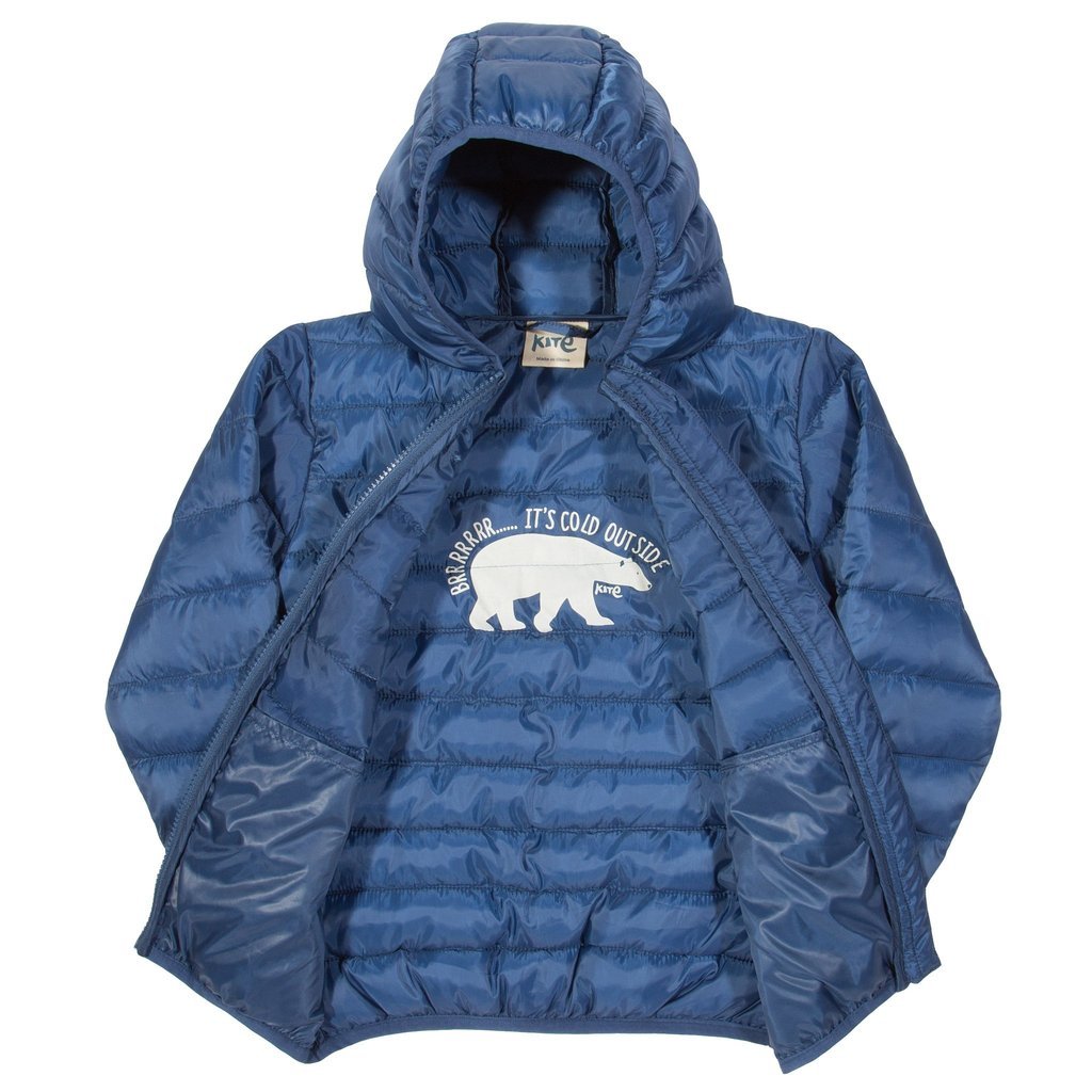Cocoon coat - blue - Borro - rent baby kids clothes