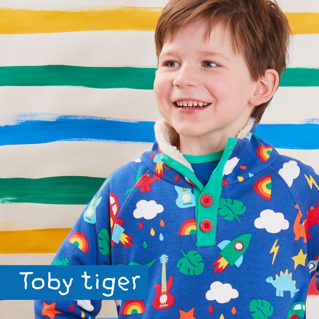 Cosy fleece playtime sweatshirt - Borro - rent baby kids clothes