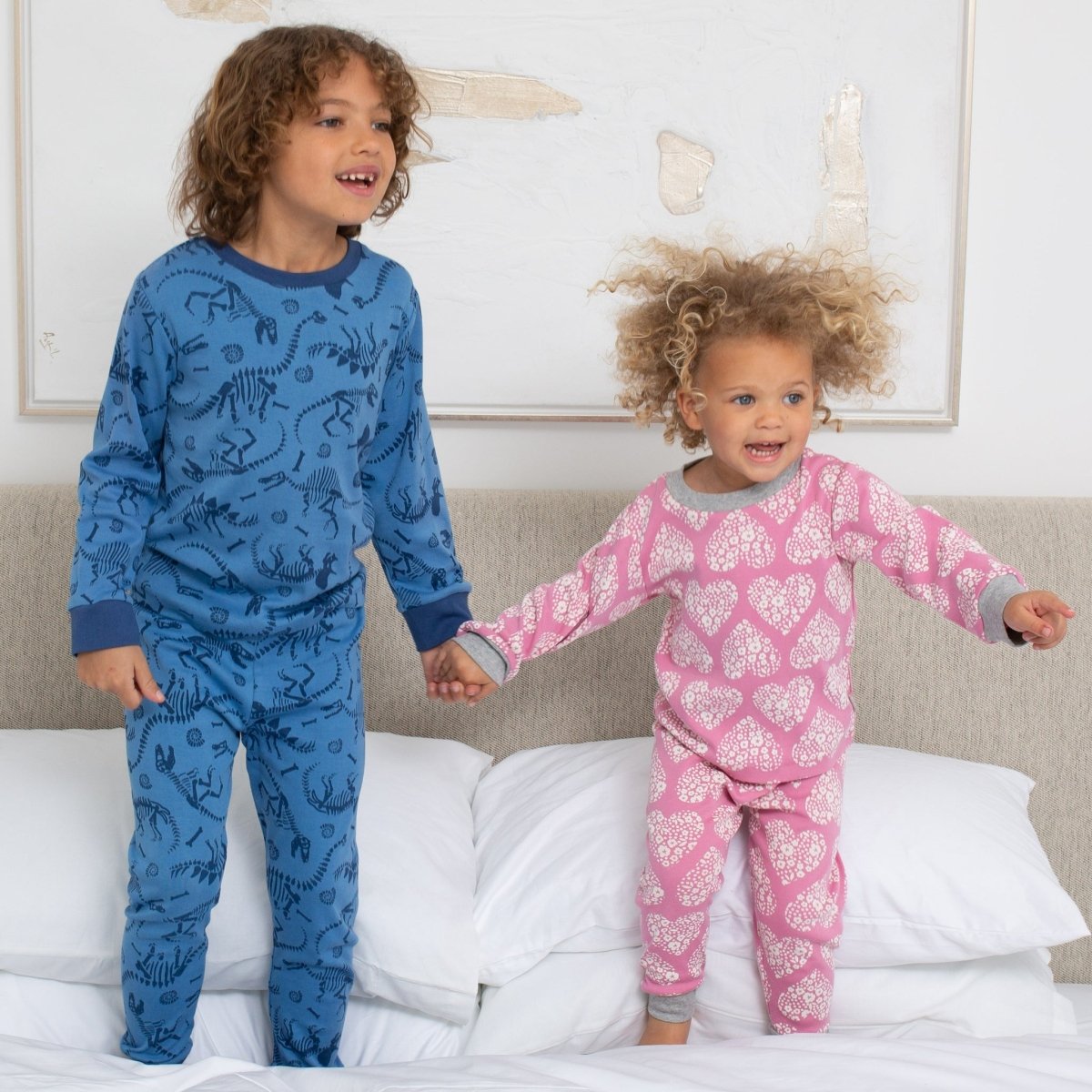 Ditsy heart pyjamas - Borro - rent baby kids clothes