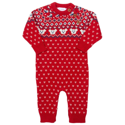 Fair Isle knit romper - Borro - rent baby kids clothes