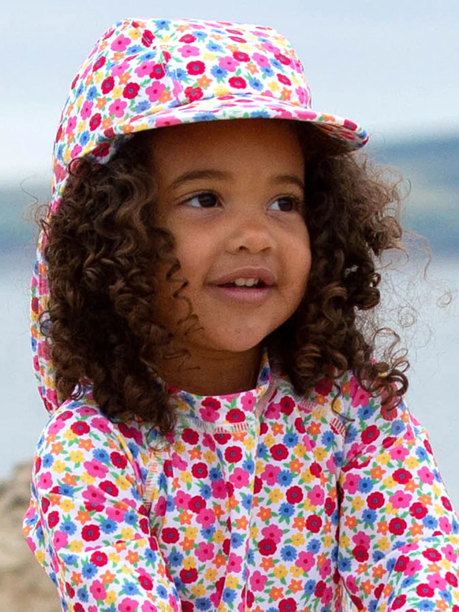 Flower time sun hat - Borro - rent baby kids clothes