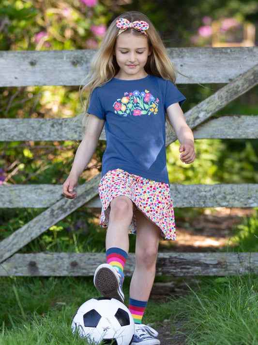 Flower time t-shirt - Borro - rent baby kids clothes