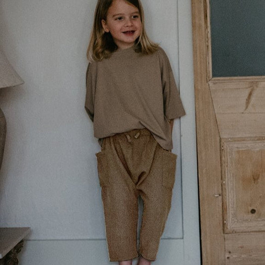 The muslin trouser - camel