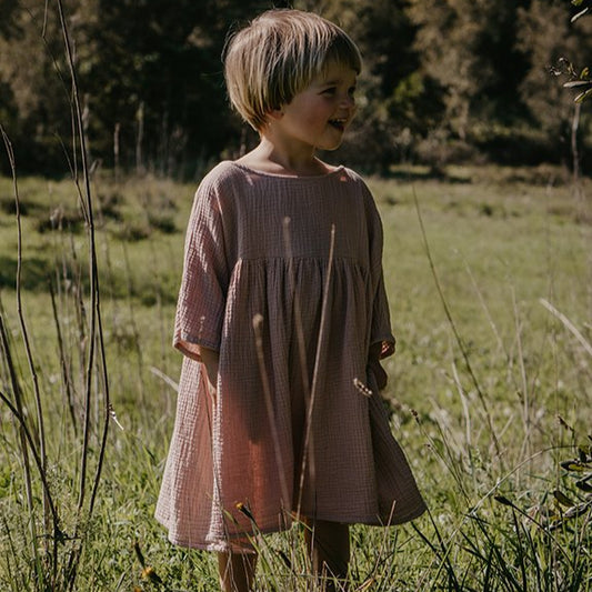 The muslin dress - antique rose