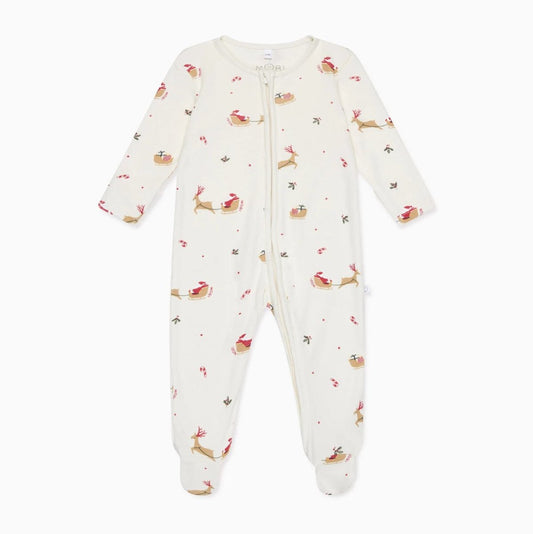 Jolly journey print double zip sleepsuit - Borro - rent baby kids clothes