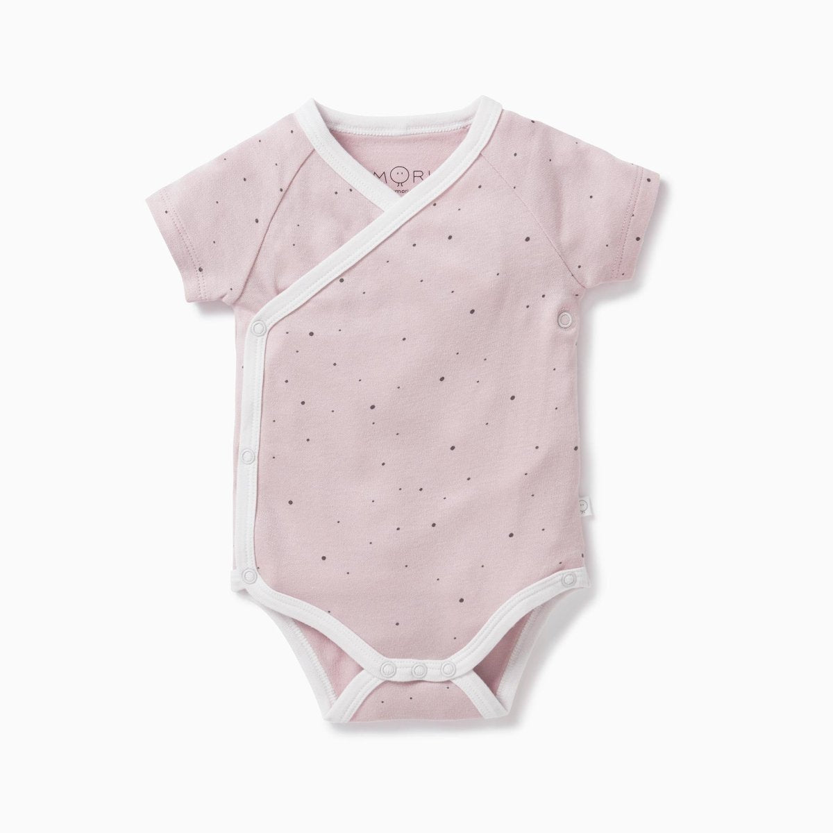 Kimono short sleeve bodysuit - stardust - Borro - rent baby kids clothes