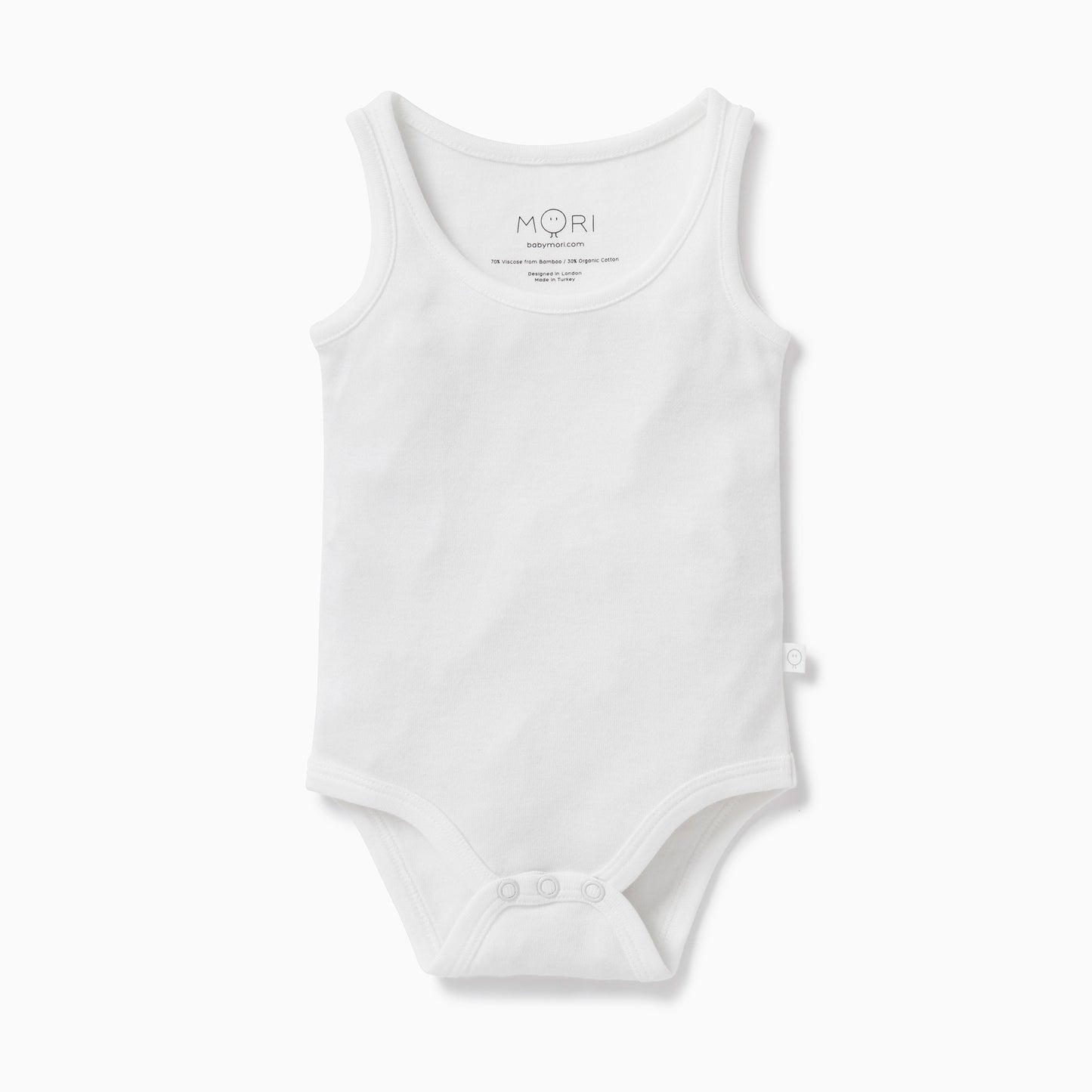 White sleeveless bodysuit