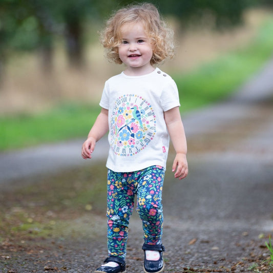 Petal press leggings - Borro - rent baby kids clothes