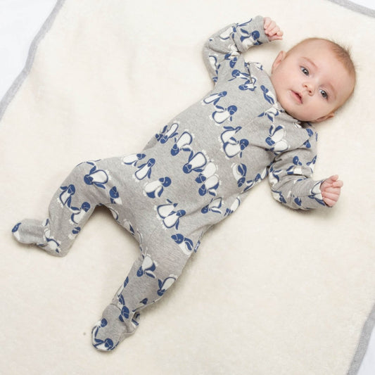 Ponko zip sleepsuit - Borro - rent baby kids clothes