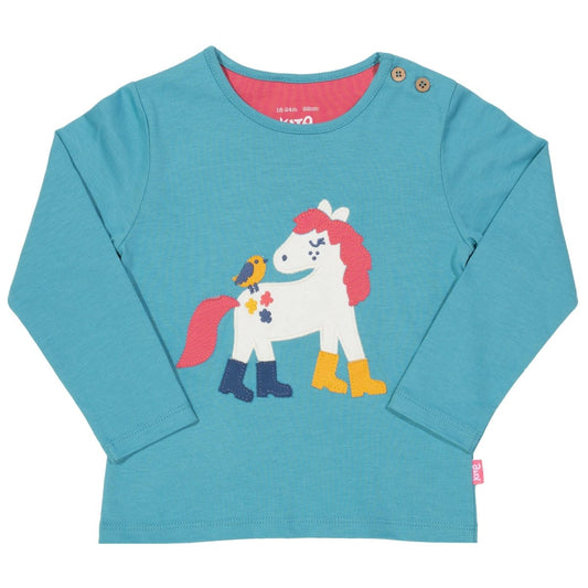 Puddle pony long sleeve top - Borro - rent baby kids clothes