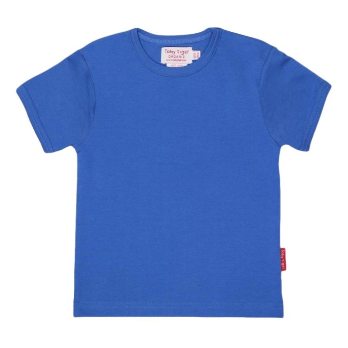 Toby Tiger t-shirt - blue - Borro - rent baby kids clothes