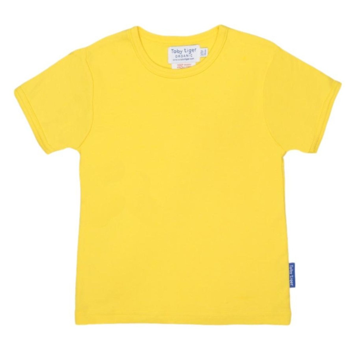Toby Tiger t-shirt - yellow - Borro - rent baby kids clothes