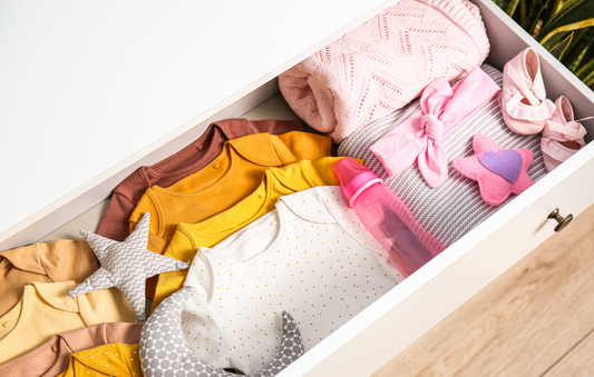 Organising Your Baby Clothes… How to Avoid the Baby Clothing Mountain