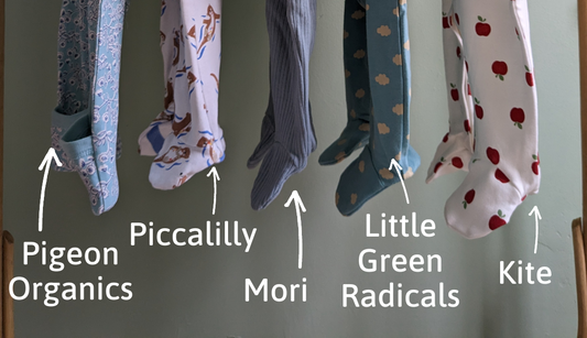 Baby clothes size guide