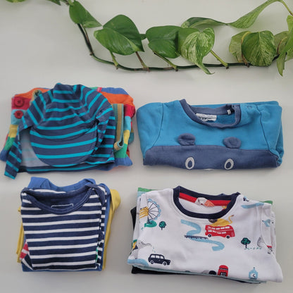 Colourful stripes bundle - 11 items