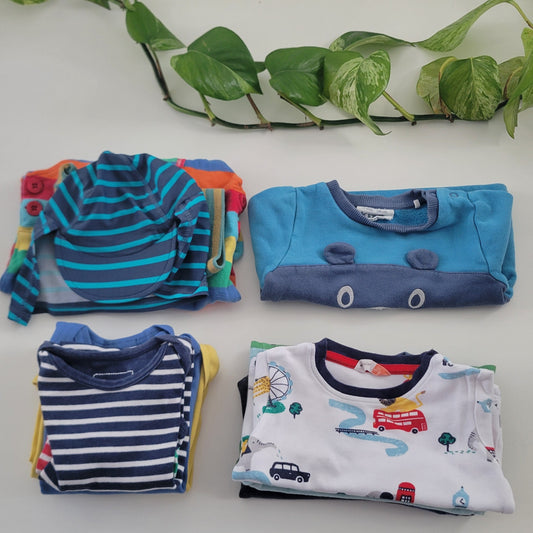 Colourful stripes bundle - 11 items