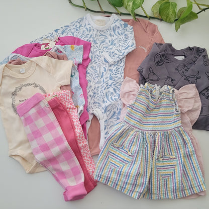 Girly pink bundle - 12 items