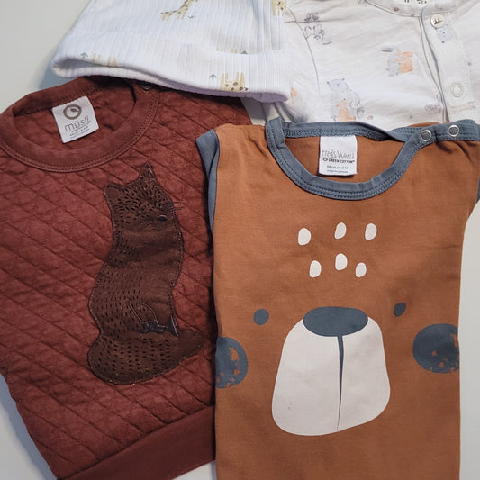 Bear and fox bundle - 6 items