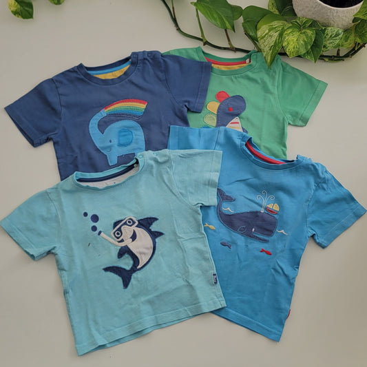 Animal tees bundle - 4 items